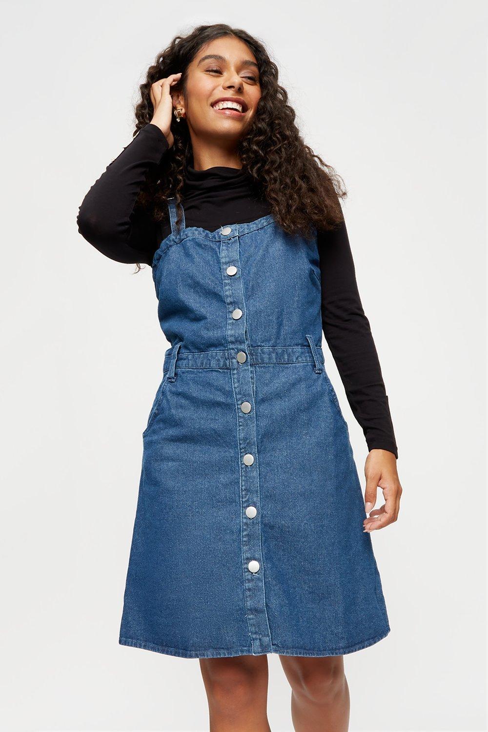 Dorothy perkins best sale dungaree dress